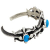 Aaron Anderson, Bracelet, Sonoran Rose Turquoise, Navajo Handmade, 6 1/2"