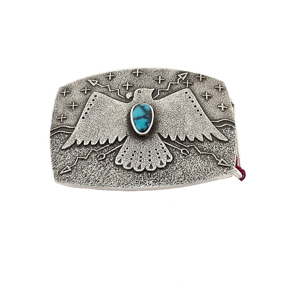 Darryl Dean Begay, Belt Buckle, Eagle, Award Winner, Navajo Handmade, 1 1/2