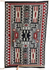 Charlene Begay, Storm Pattern, Navajo Handwoven Rug, 88” x 55”