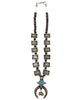 Aaron John, Necklace, Sheep, Kingman Turquoise, Navajo Handmade, 26"