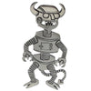 Russell Lee, Pin, Robot, Buffalo, Football Player, Dragon, Navajo Made, 2 3/4"