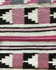 Gloria Francisco, Gallup Throw Rug, Handwoven, Cotton, Wool, 37” x 19”