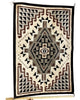 Sadie Charley, Navajo Handwoven Rug, Two Grey Hills, Circa 1970s, 49"x33"