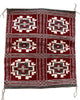 Rosebelle Nez, Navajo Handwoven Rug, Two-Sided, Wool, 18 1/2" x 16”