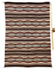 Melvina Francis, Navajo Handwoven Rug, Wide Ruins Pattern, 47” x 33”