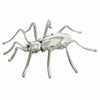 Effie Spencer, Pin, Spider, Sterling Silver, Navajo Handmade, 2 1/4" x 2"