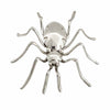 Effie Spencer, Pin, Spider, Sterling Silver, Navajo Handmade, 2 1/4" x 2"