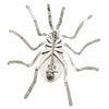 Effie Spencer, Pin, Spider, Sterling Silver, Navajo Handmade, 2 1/4" x 2"