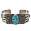 Edison Sandy Smith, Bracelet, Royal Blue Royston Turquoise, Navajo Made, 6 7/8"