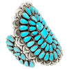 Justin, Eunise Wilson, Bracelet, Circa 1980s, Kingman Turquoise, Navajo, 6 3/4"