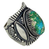 Derrick Gordon, Ring, Sonoran Rose Turquoise, Silver, Navajo Handmade, 9