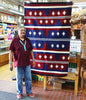 Donald Yazzie, Wide Ruins Rug, Navajo Handwoven, 76" x 49"