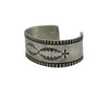 Darryl D Begay, Bracelet, Traditional, Ingot, Sterling Silver, Navajo Made, 7.4