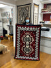 Linda Joe, Ganado Red Rug, Navajo Handwoven, Double Diamond, 60" x 36"