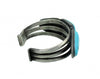 Edison Sandy Smith, Silver with Candelaria Turquoise Cuff 7.25