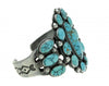 Michael Schmaltz, Big Number Eight Turquoise Cluster Cuff