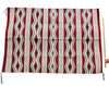 Donald Wood, Eye Dazzler Rug, Navajo Handwoven, 46" x 74"